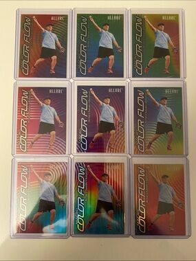 Rintaro Sasaki Allure Macro Color Flow Set Complete CF1-CF9 Baseball